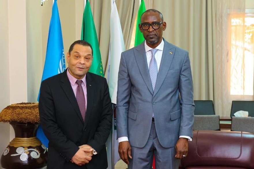 السفير شبلي يلتقي مع وزير الخارجية المالي