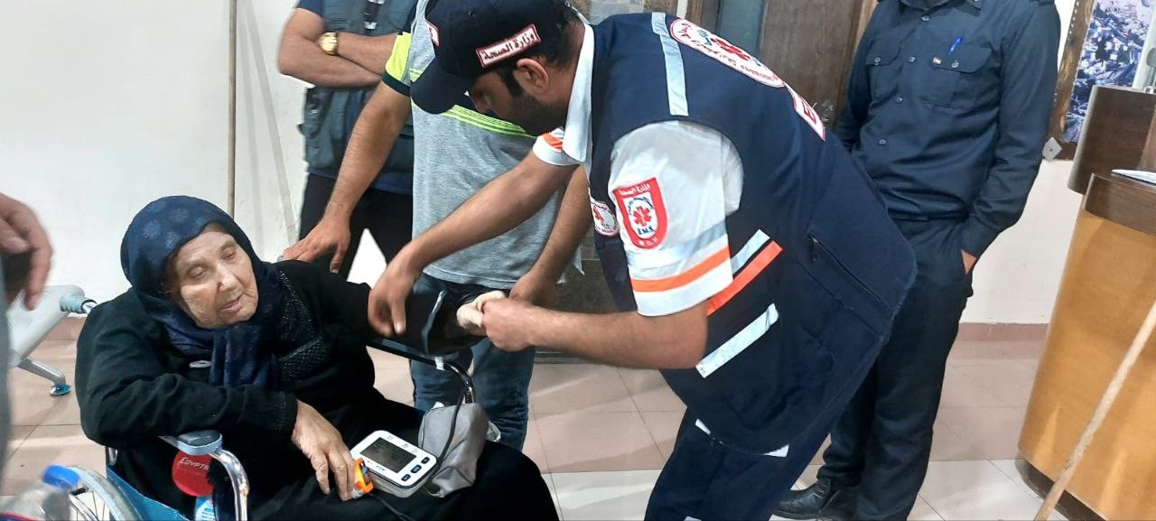 وفاة الحاجة نظمية عفانة عقب وصولها قطاع غزة