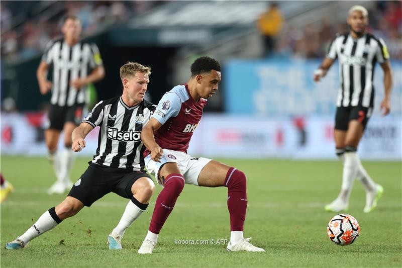 بالصور: تعادل مثير بين نيوكاسل وأستون فيلا