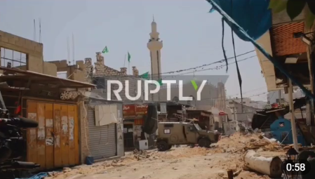 بالفيديو: الاحتلال يستهدف الطواقم الصحفية بشكل مباشر في جنين