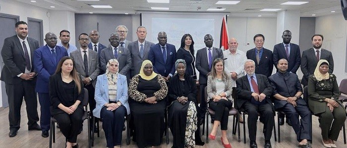 تفاصيل لقاء جادو مع ممثلي السلك الدبلوماسي غير المقيم في القاهرة