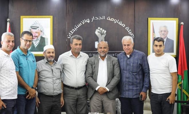 الوزير شعبان يستقبل مجلس قروي عزون عتمة