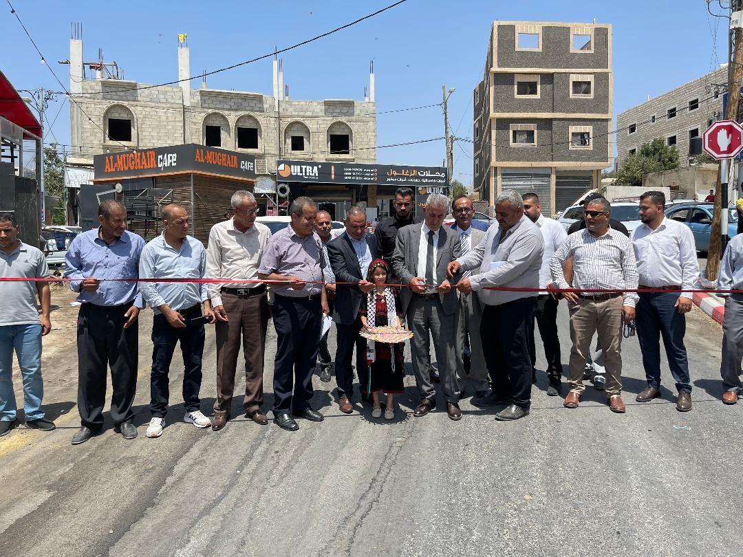 الصالح يفتتح مشاريع تطويرية بقيمة 4.3 مليون شيقل في رام الله