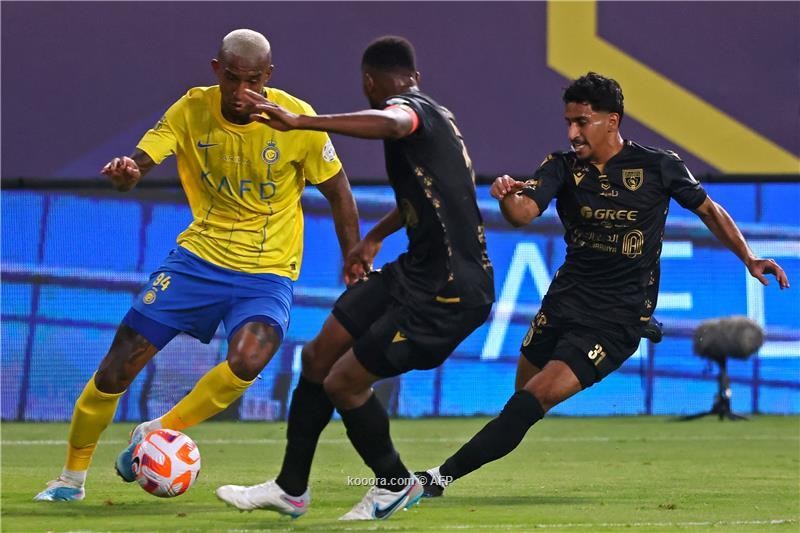 بالصور: النصر يسقط أمام التعاون بمشاركة رونالدو وماني