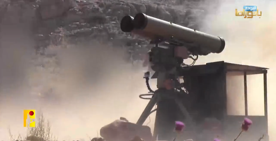 بالفيديو: "حزب الله" يكشف عن منظومة صواريخ موجهة مخصصة لرماية "الكورنيت"