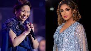 "شكراً يا بنت الأصول كتر خيرك"...  شيرين عبد الوهاب في رسالة غامضة لأنغام