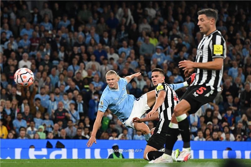 بالصور.. السيتي يجتاز عقبة نيوكاسل ببصمة ألفاريز