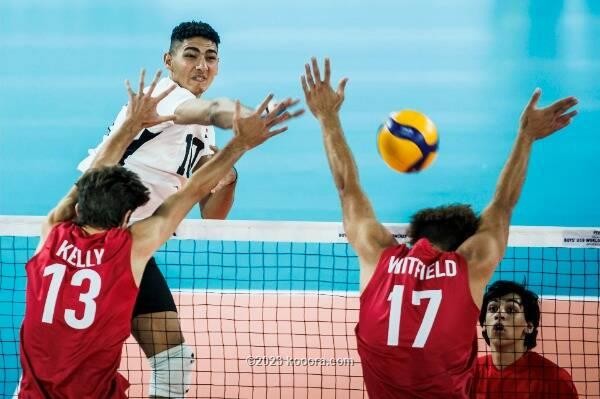 بالصور: مصر تخسر من أمريكا في مونديال الطائرة