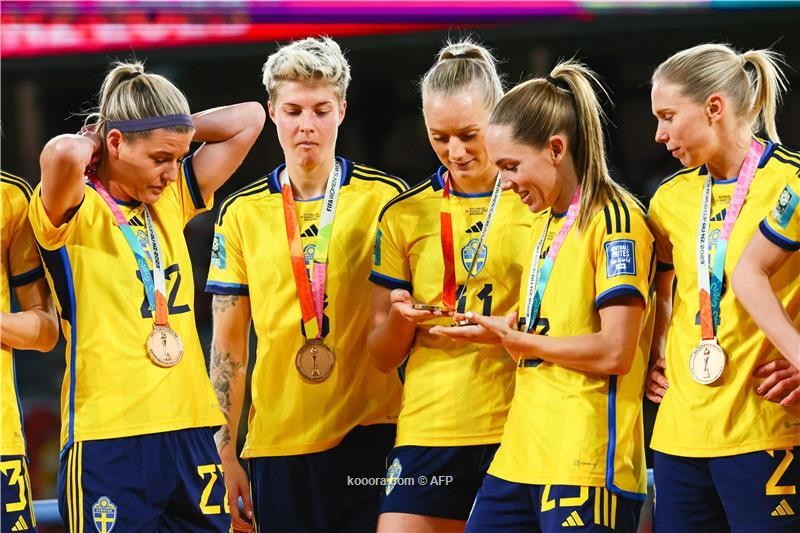 بالصور: السويد تحصد برونزية مونديال السيدات