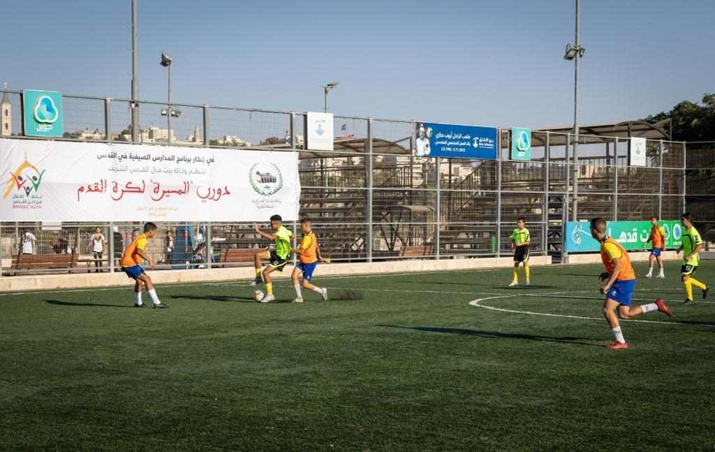 وكالة بيت مال القدس تطلق دوري "المسيرة" لكرة القدم بمشاركة 10 نوادي مقدسية