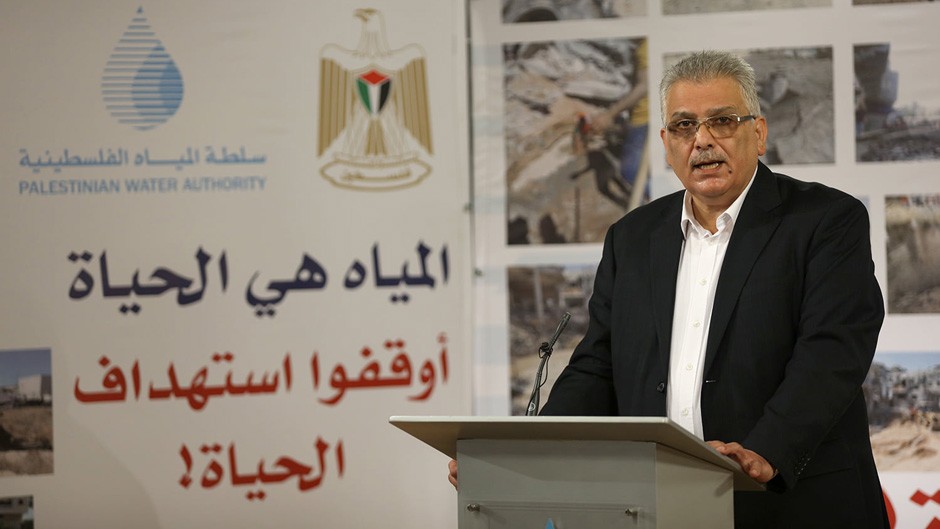 غنيم يفتتح مشروع خزان مياه وخطوط ناقلة جنوب جنين