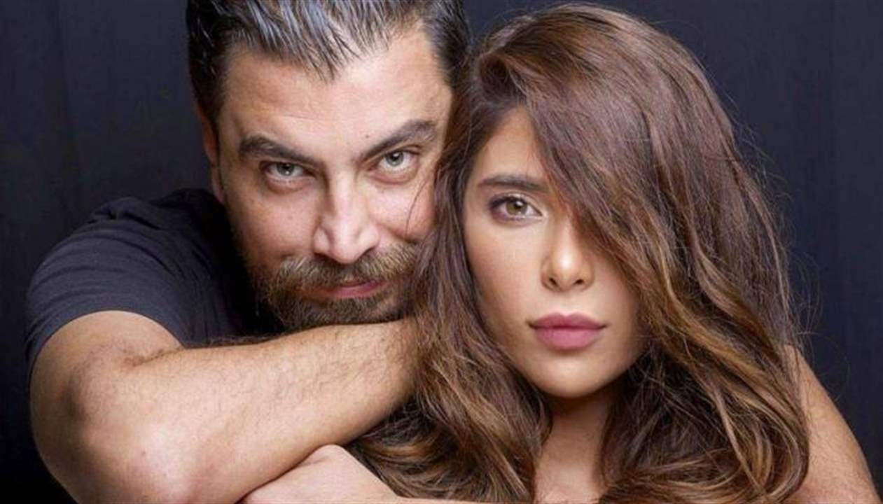 شاهد : معتصم النهار و لين برنجكجي يتبادلان القبل و الأحضان: فهل عادا؟