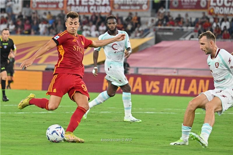 بالصور.. روما يتعثر أمام جماهيره في مستهل مشواره بالكالتشيو