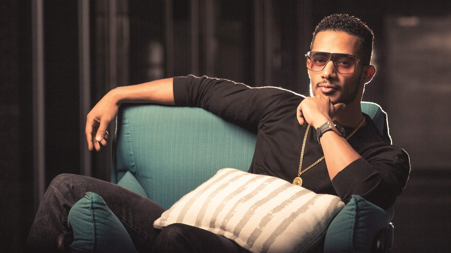 الفنان محمد رمضان لجمهوره في السعوديةكل الحـروب بسببكم