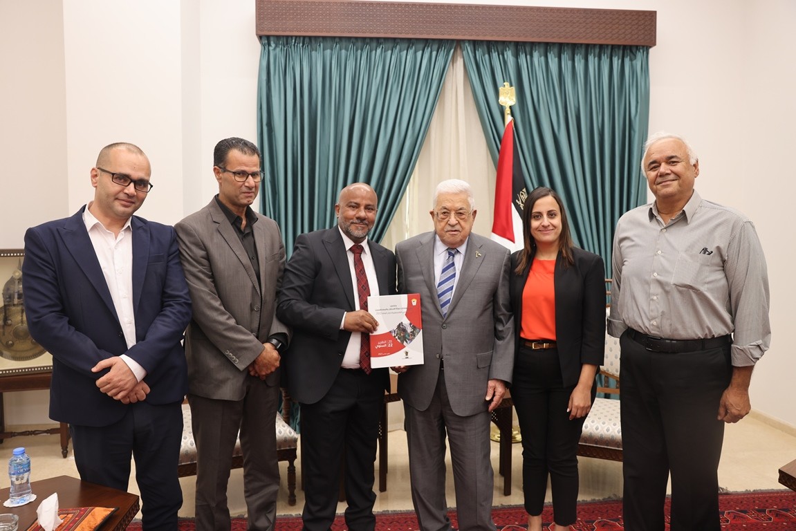 الرئيس عباس: إجراءات الاحتلال ومستوطنيه على الأرض ستفشل بجهود أبناء شعبنا