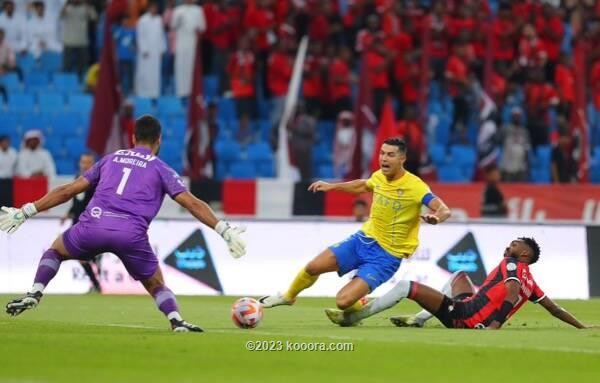 بالصور.. كريستيانو يبصم على فوز النصر أمام الرائد