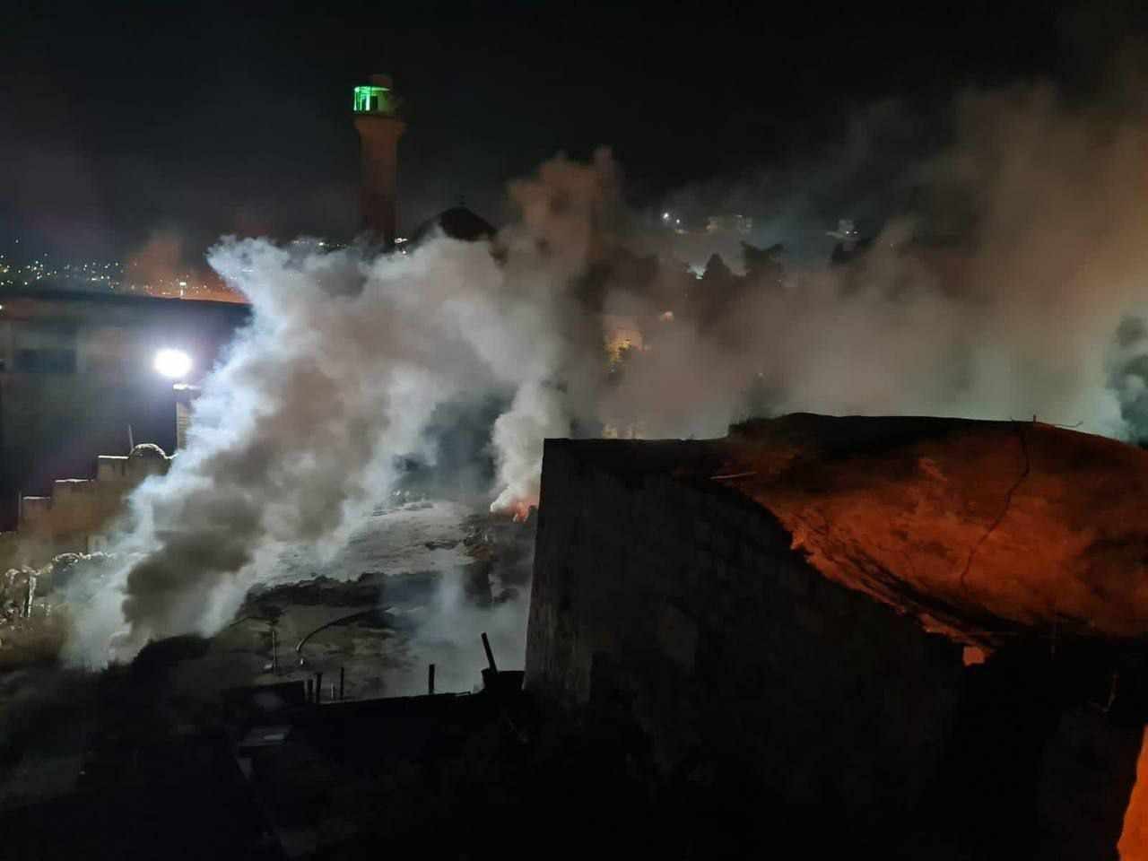 بالفيديو والصور: إصابات بالاختناق خلال اقتحام الاحتلال بلدة بيتا