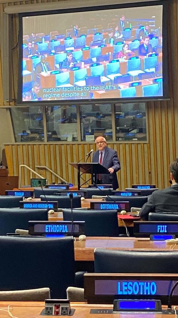 فلسطين تشارك في اجتماع أممي لمناسبة "اليوم العالمي للتخلص من الأسلحة النووية"