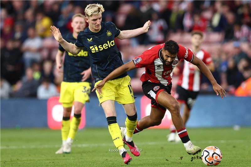 بالصور: نيوكاسل يفترس شيفيلد بثمانية أهداف