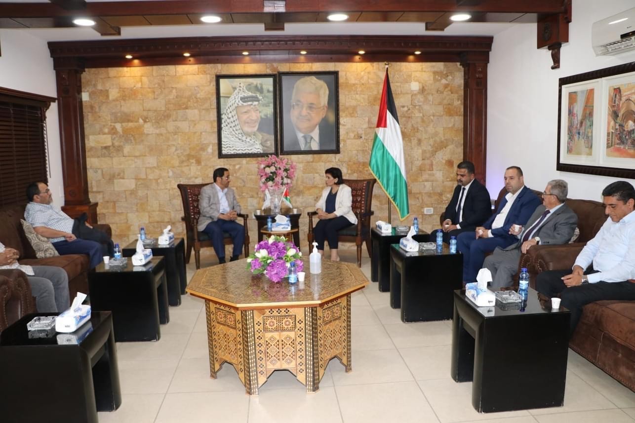 وصول وفد من الهيئة العربية للاستثمار والإنماء الزراعي إلى فلسطين