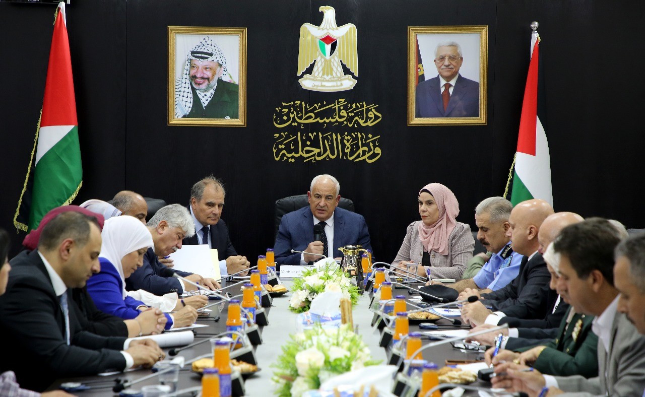 الداخلية برام الله تعقد اجتماعًا مع لجنة أممية