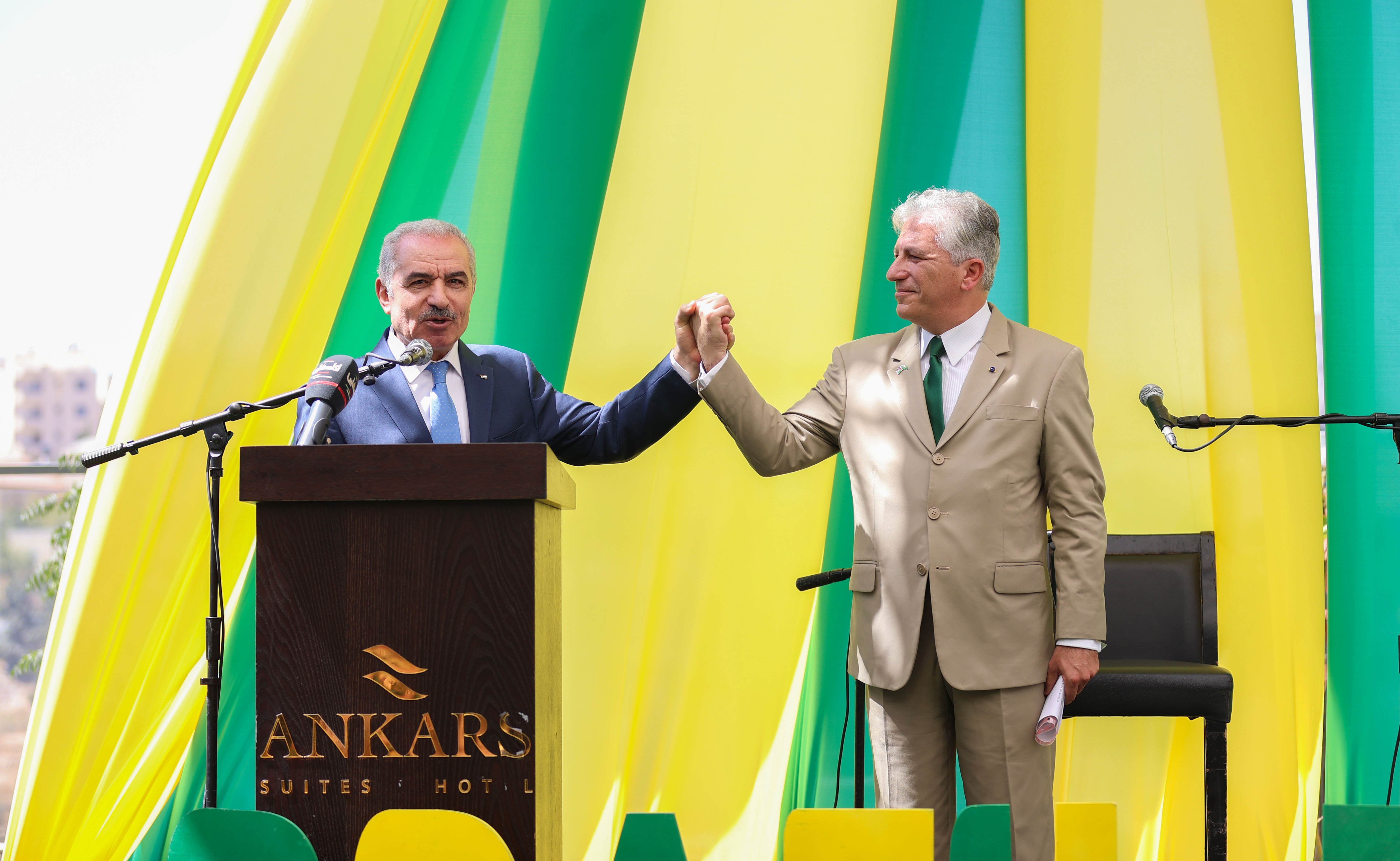 رام الله: اشتية يُشارك في الاحتفال بالذكرى الـ201 لاستقلال البرازيل