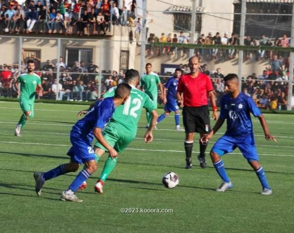 بالصور : خدمات رفح يضرب الشباب بهدفين