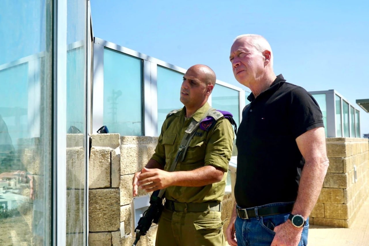 غالانت يُجري تقييمًا للوضع في "غلاف غزة"