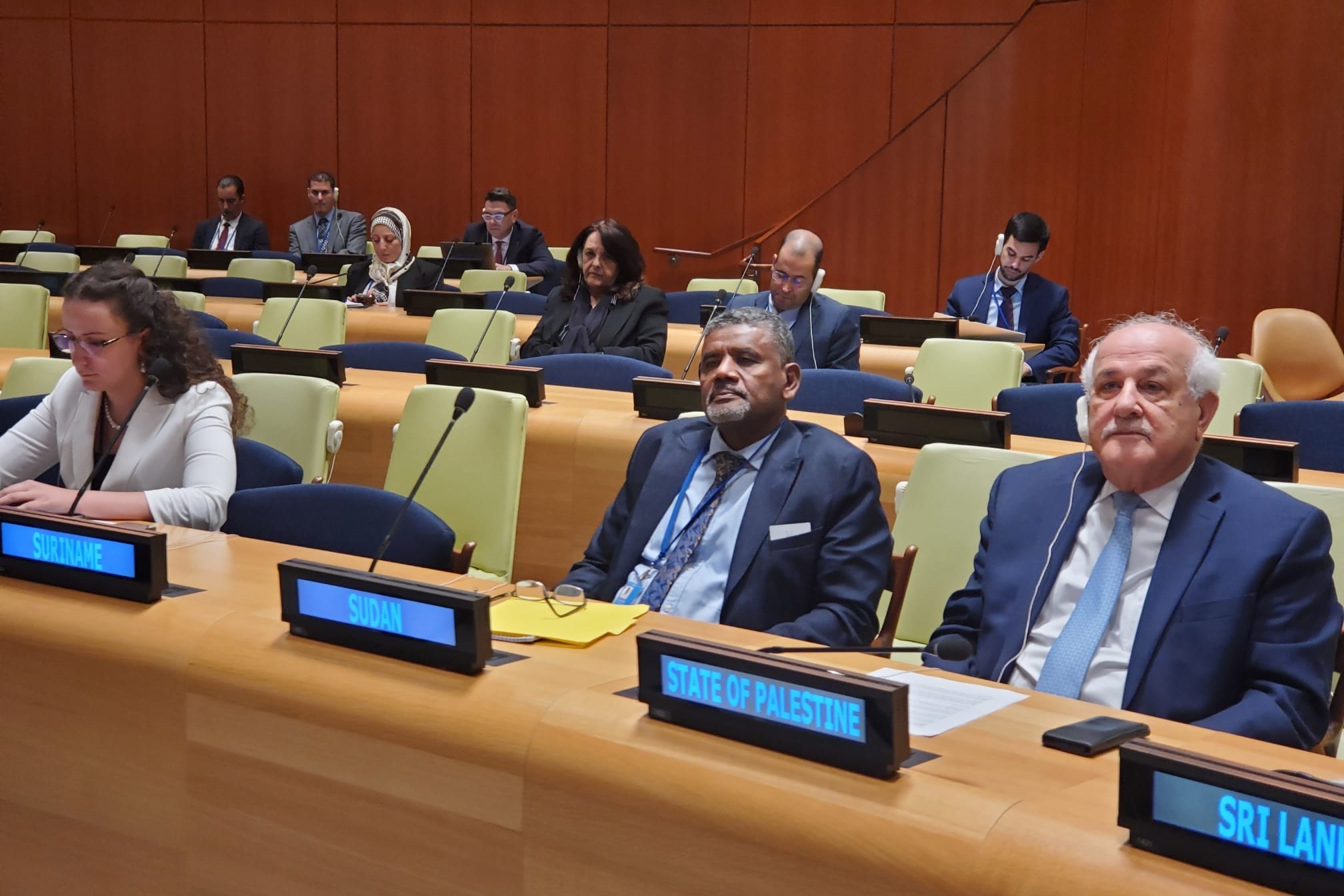 فلسطين تُشارك في اجتماع تنسيقي ومؤتمر وزاري لمجموعة الـ77 والصين في نيويورك