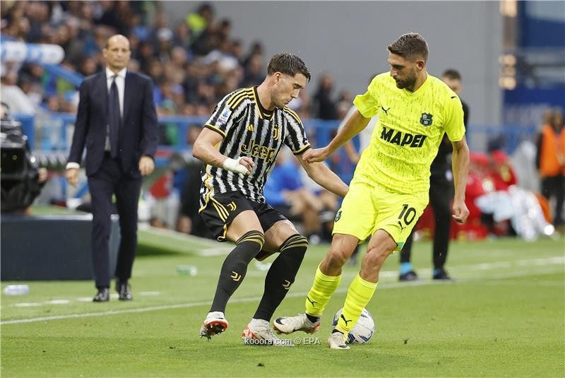 بالصور : ساسولو يذيق يوفنتوس خسارته الأولى بالكالتشيو