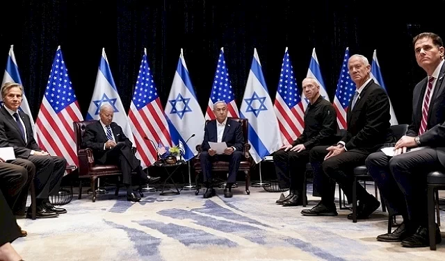 اجتماع الكابينيت الحربي الإسرائيلي بمشاركة بايدن: "حماس عدو من نوع آخر"