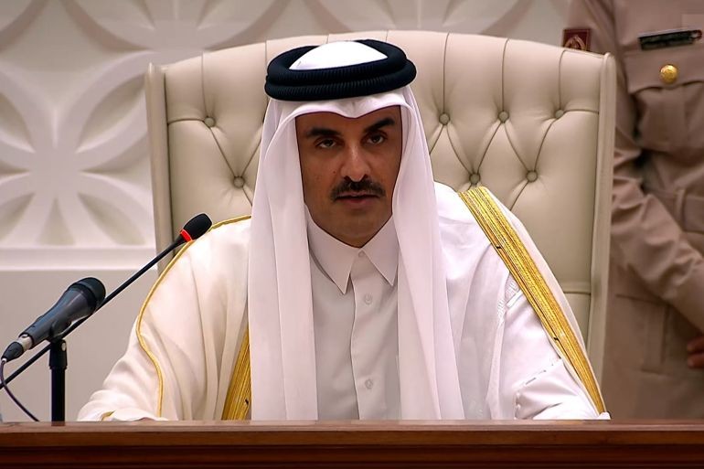 أمير قطر: لا يجوز منح إسرائيل ضوءا أخضر غير مشروط وإجازة غير مقيدة بالقتل