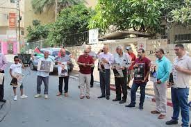 وقفة مساندة للأسرى ومنددة بالعدوان الإسرائيلي على غزة في طولكرم