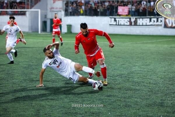 بالصور :   شباب الخليل يحسم الديربي أمام الأهلي