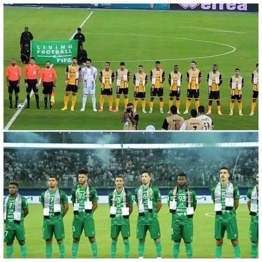 لاعبون ومعلقون رياضيون عرب وأجانب يتضامنون مع شعبنا