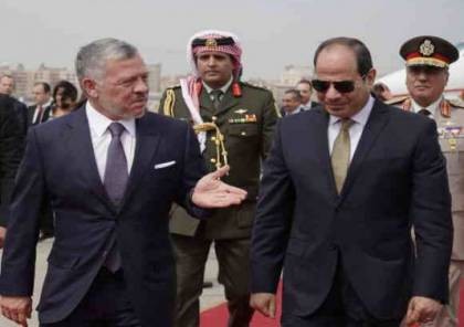 الرئيس المصري يتلقى اتصالات هاتفيًا من ملك الأردن