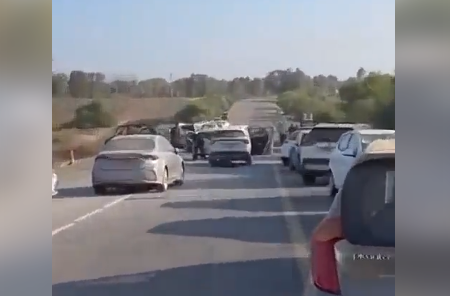 بالفيديو: الاحتلال يبدأ بإخلاء المستوطنين في غلاف غزة