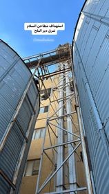 الاحتلال يقصف مطحنة القمح الوحيدة العاملة في قطاع غزة