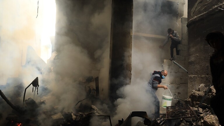 استشهاد 9 فلسطينيين في قصف على مدينة خان يونس جنوب قطاع غزة