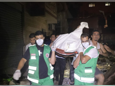 شهداء وجرحى في قصف إسرائيلي على منازل في قطاع غزة