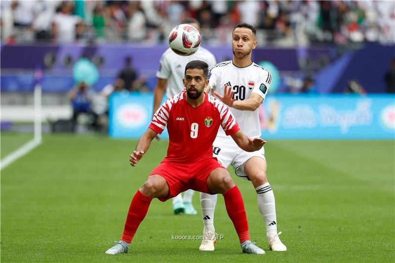 بالصور: الأردن يروض أسود العراق بعد سيناريو خيالي