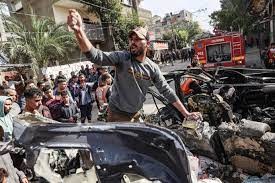 شهداء وجرحى بقصف استهدف سيارة في طريق رفح