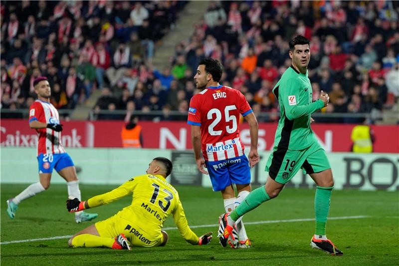 بالصور : جيرونا يسقط أتلتيكو بهدف +90 ويواصل مطاردة الريال