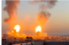 أحزمة نارية مكثفة لطائرات الاحتلال على خان يونس