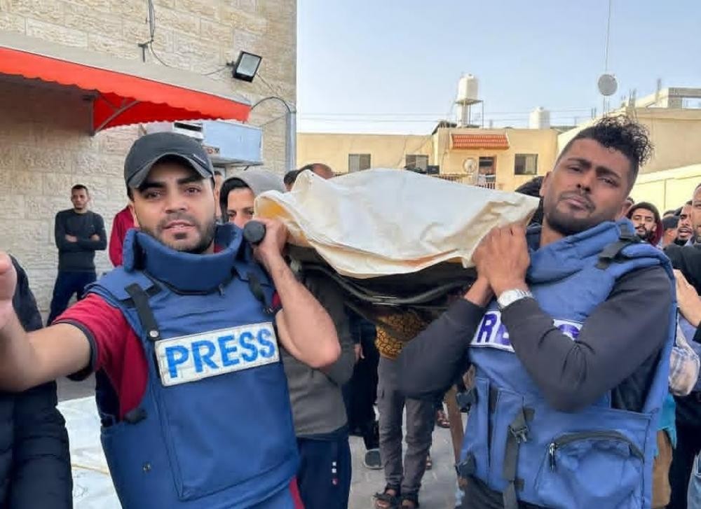 ارتفاع عدد الشهداء الصحفيين إلى 122