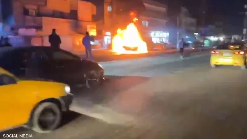 قتلى بهجوم استهدف سيارة تابعة للحشد الشعبي في بغداد