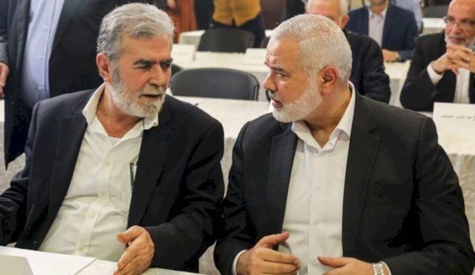 هنية ووفد من حماس يجري مباحثات في القاهرة بشأن صفقة تبادل أسرى