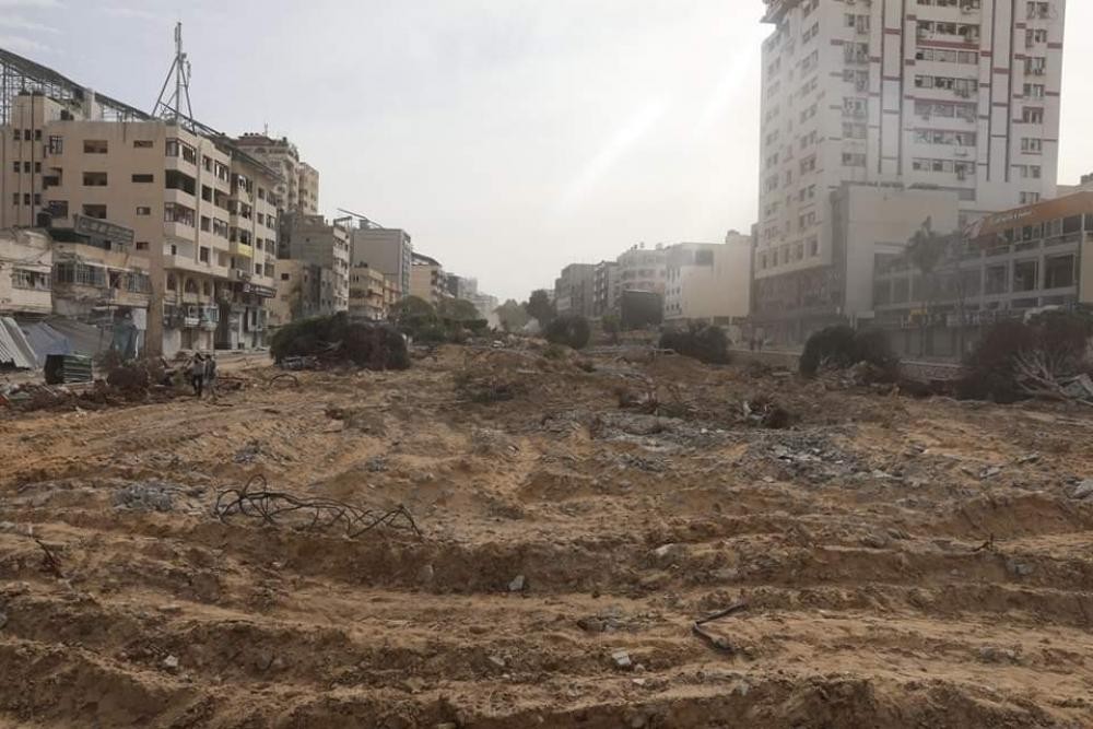 بلدية غزة: الاحتلال يجرف 55 ألف شجرة ويدمر 8 حدائق متسببًا بكارثة صحية وبيئية