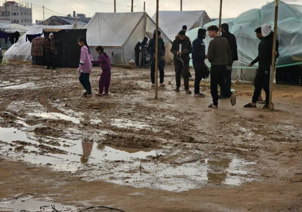 الدفاع المدني بغزة يناشد لإغاثة آلاف المواطنين النازحين في رفح