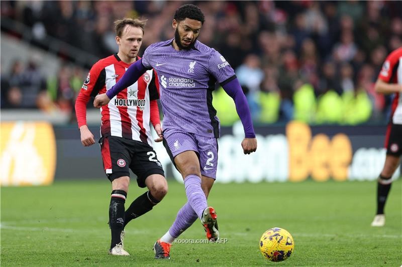 بالصور: صلاح يبصم على اكتساح ليفربول لبرينتفورد